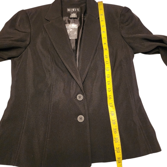 Mix It Black Blazer Size 4 - Picture 7 of 10